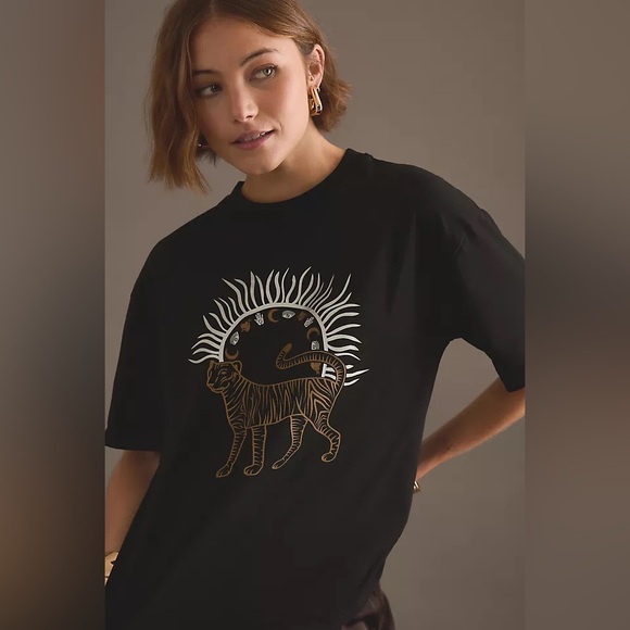 Never Fully Dressed Tops - NWT NEVER FULLY DRESSED
Black Tiger Sun T-Shirt